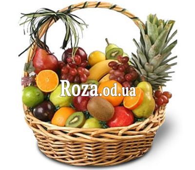 Large basket of fruit