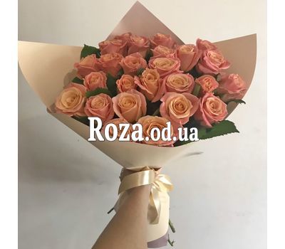 25 peach roses 5