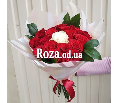 Букет из 25 роз - Жемчужина 1