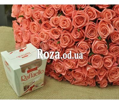 101 оранжевая роза 60 см 2