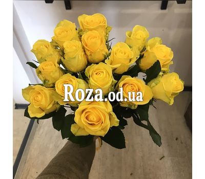 15 желтых роз 1