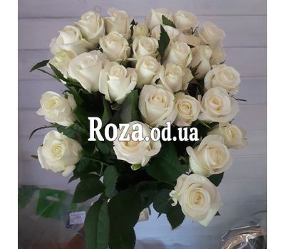 Bouquet of 29 white roses 2