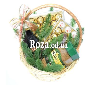 Новогодняя подарочная корзина с Baileys