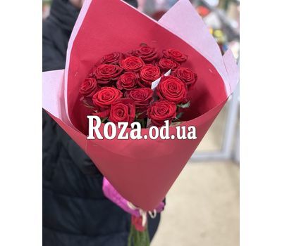 15 красных роз 7