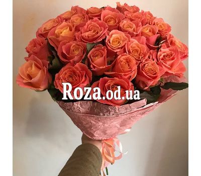 25 peach roses 7