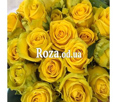 Букет из 25 желтых роз 3