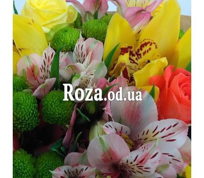 Bouquet of roses and orchids 2