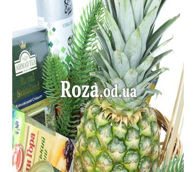 Корзина с шампанским на Рождество 2
