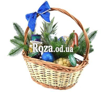 Продуктовая корзина на рождественские праздники
