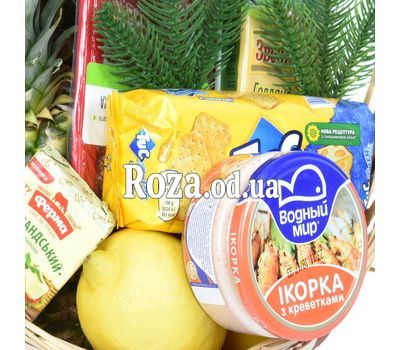 Продуктовая Рождественская корзина 3