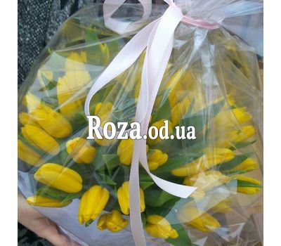 Желтые тюльпаны в коробке 3