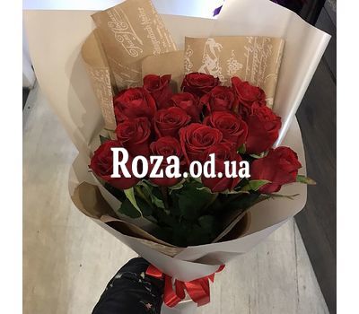 15 красных роз 8