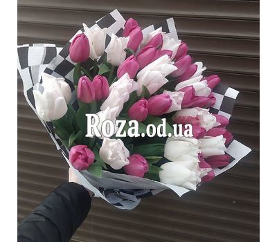 Букет із 51 тюльпана 7