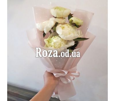 Мини букет пионов 1