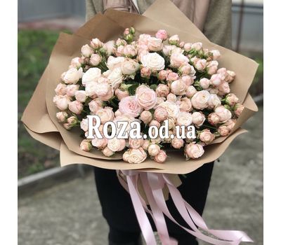 Bouquet of 51 bush roses 2