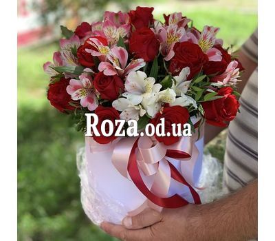 Композиція в шляпній коробці 6
