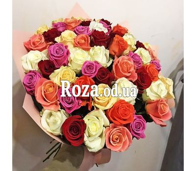 Multicolored roses 7