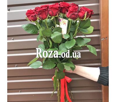 Букет из 17 красных роз 8