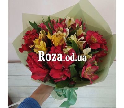 Bouquet of 9 alstromeries 3