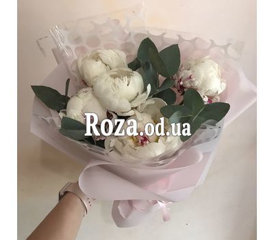Мини букет пионов - 3