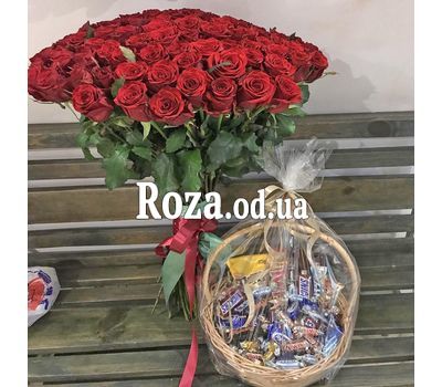 101 red rose 80 cm 7