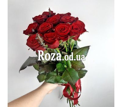 Букет из 11 красных роз 70 см 2