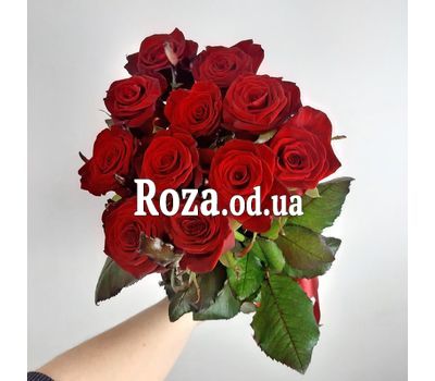 Букет из 11 красных роз 70 см 3