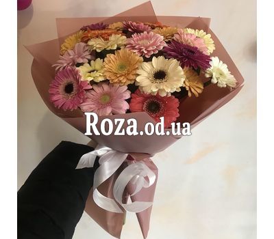 Букет із 21 гербери 1
