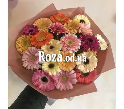 Букет із 21 гербери 2