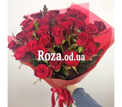 Bouquet of 31 red roses 7