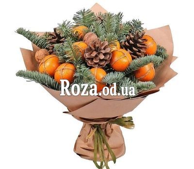 Original bouquet for the New Year