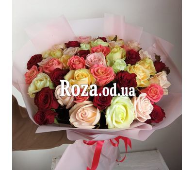 Multicolored roses 9