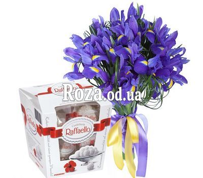 15 ірисів і Raffaello