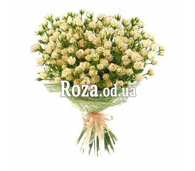 Букет із 27 кущових троянд
