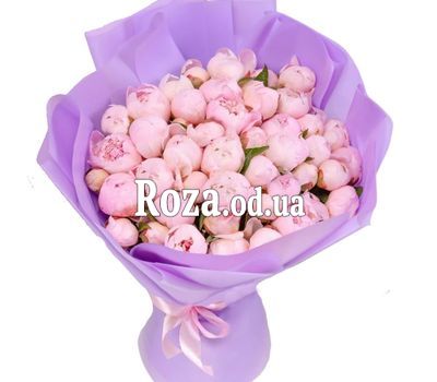 Bouquet of peonies in Odessa