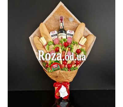 Bouquet for a man with whiskey 2
