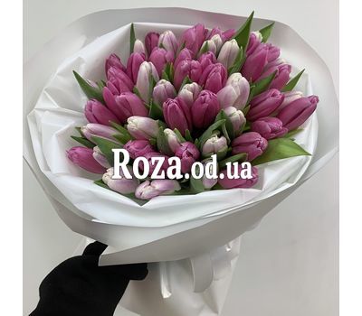 Букет із 51 тюльпана 11