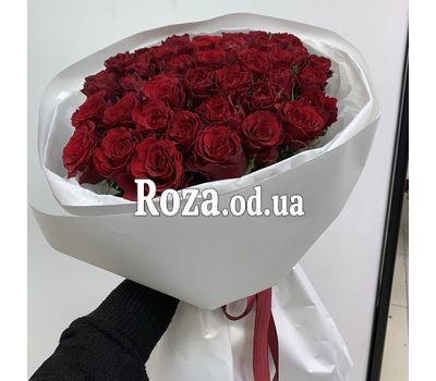 33 красные розы 9