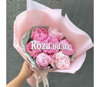 7 розовых пионов 2