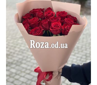 Букет из 17 красных роз 13