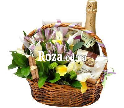 Корзина с цветами