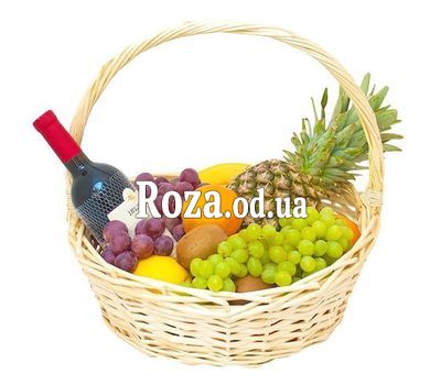 Корзина с фруктами на 8 марта