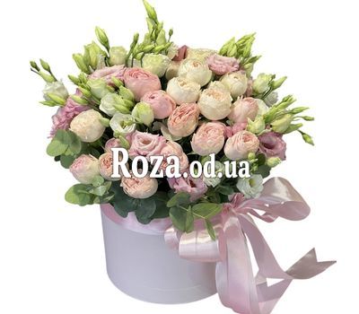 Luxury bouquet in a box